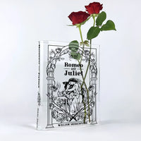 Romeo and Juliet akrilik kitap vazo